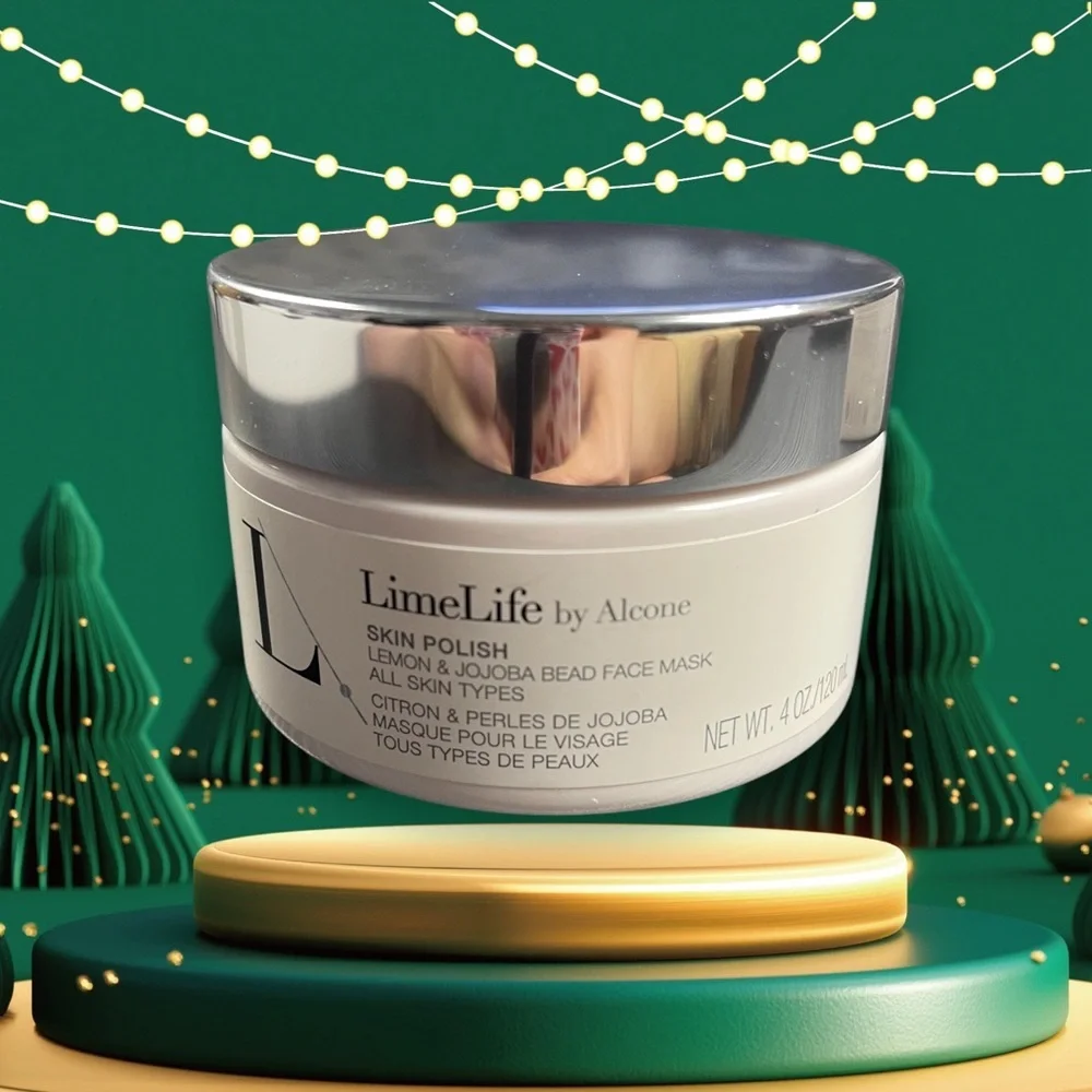 LimeLife by Alcone Skin Polish – Lemon & Jojoba Beads Face Mask